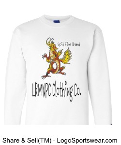 Spit Fire Brand | Long Sleeve T-Shirt Design Zoom