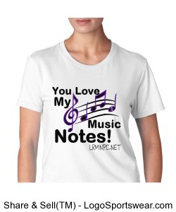 My Notes | Cotton Fashion Fit Tee Design Zoom
