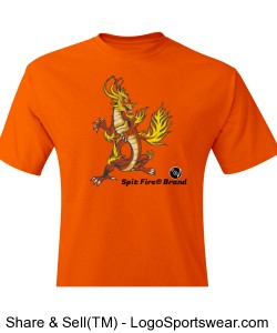 Spit Fire Brand | Tagless T-Shirt Design Zoom